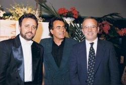 Costante e Mario Ronchi con Al Bano