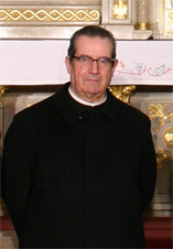 Don Enzo Locatelli, attuale Presidente della Corale