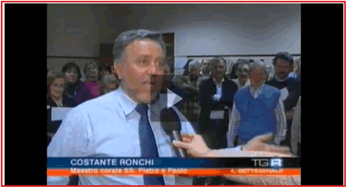 Il maestro Costante Ronchi