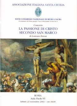 La copertina della brochure preparata per l'occasione